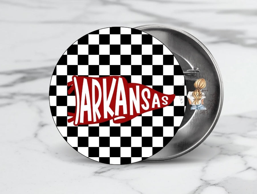Arkansas Game day button