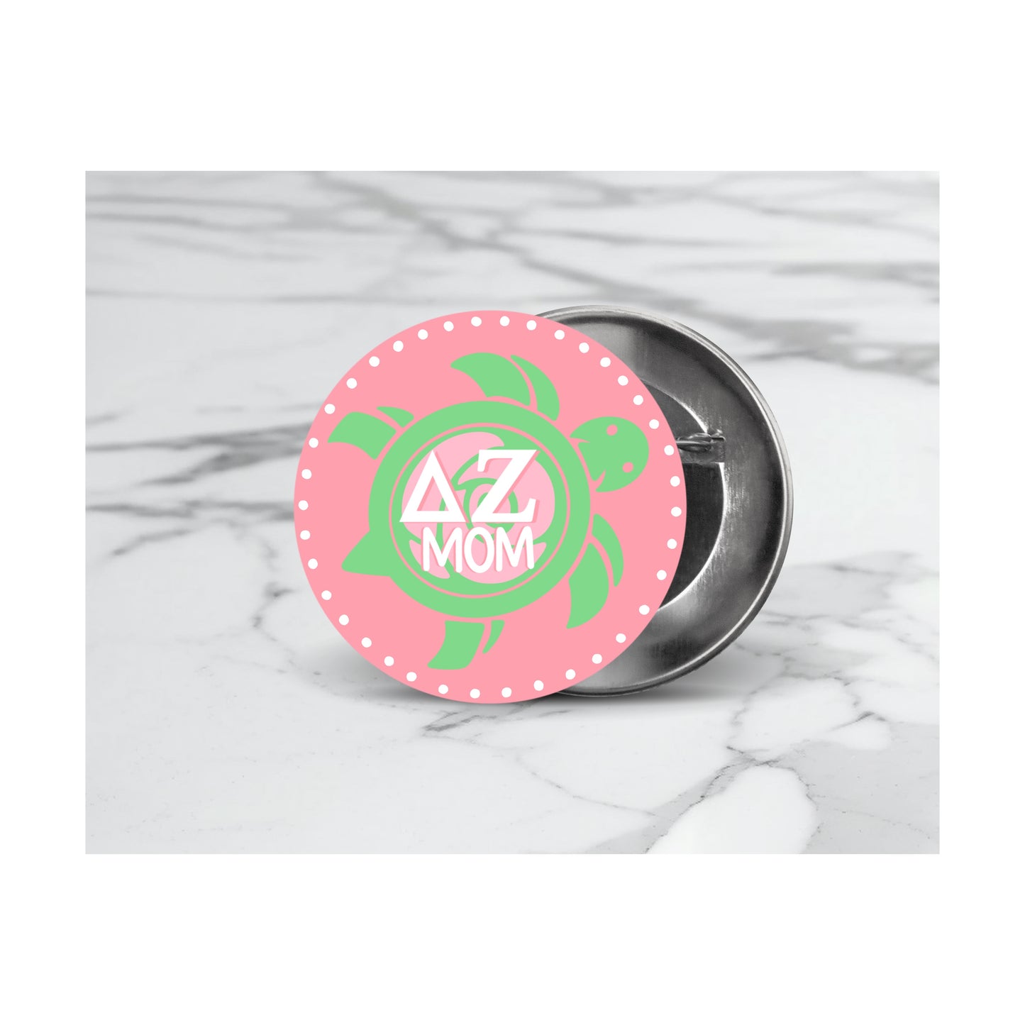 Delta Zeta Mom Button