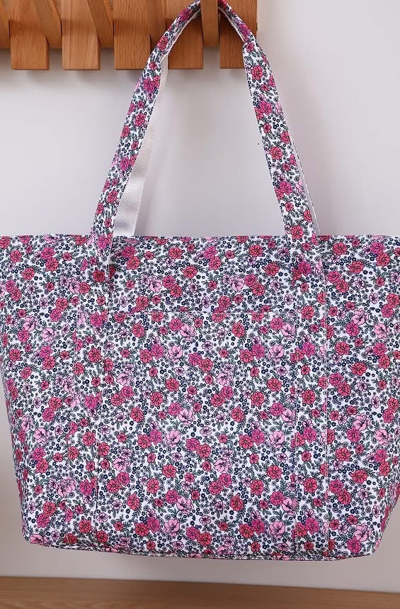 RTS Everyday Nylon Tote Bag with Front Pocket