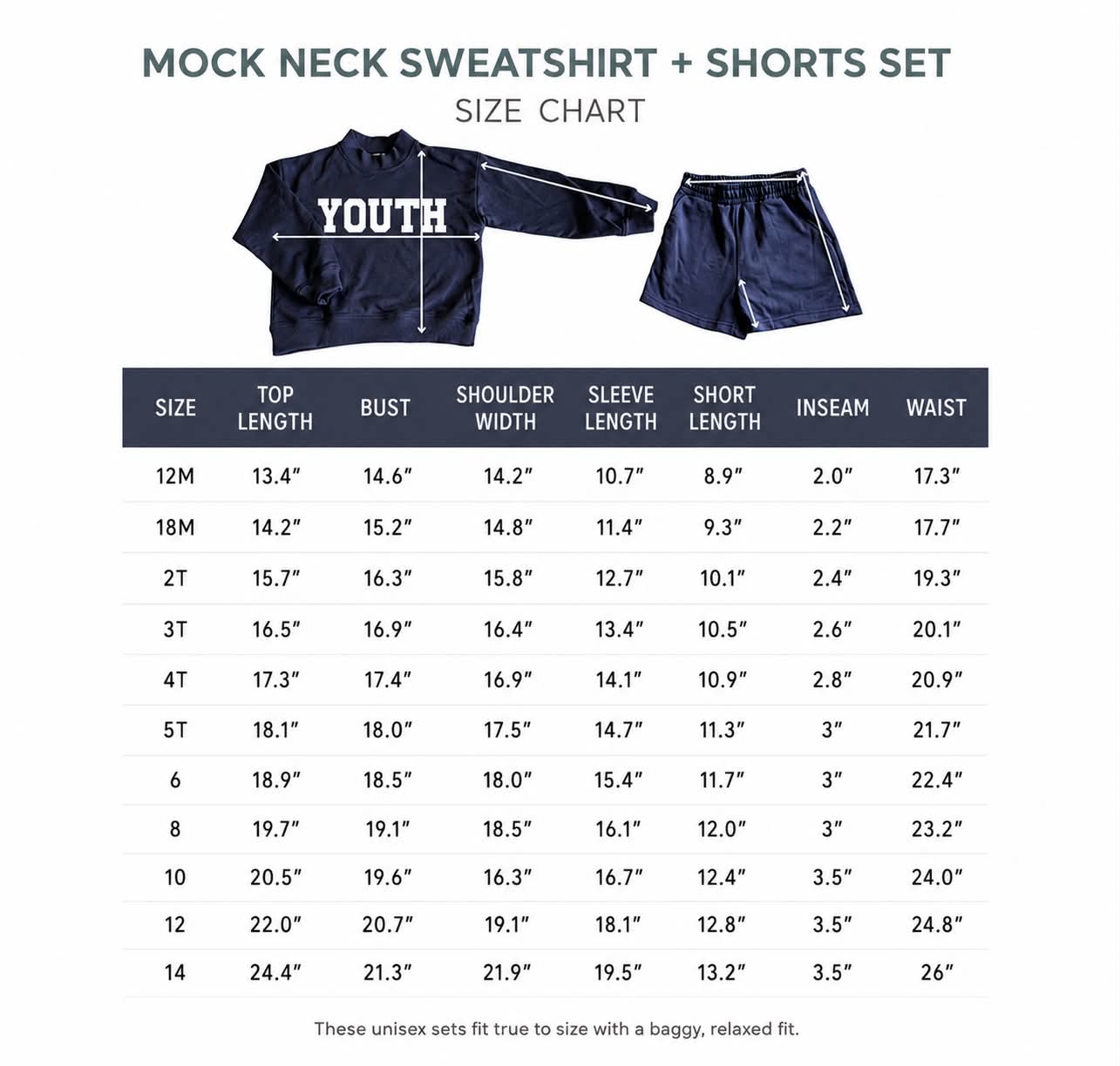 Pre-Order Purple gingham Youth Mockneck sweatshirt
