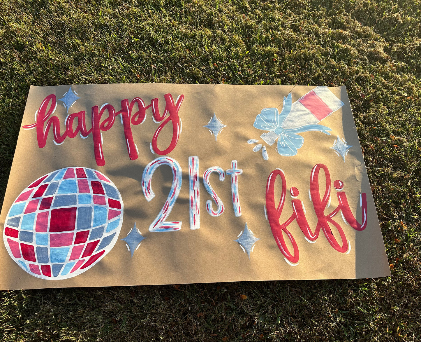 Painted Banner