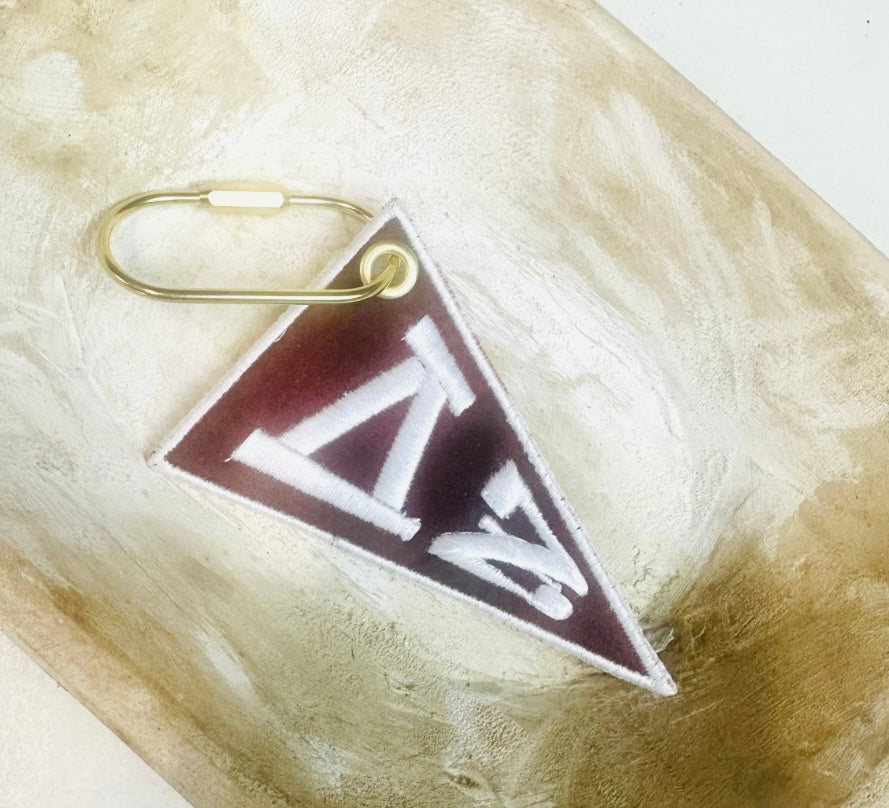 Delta Zeta bag tag