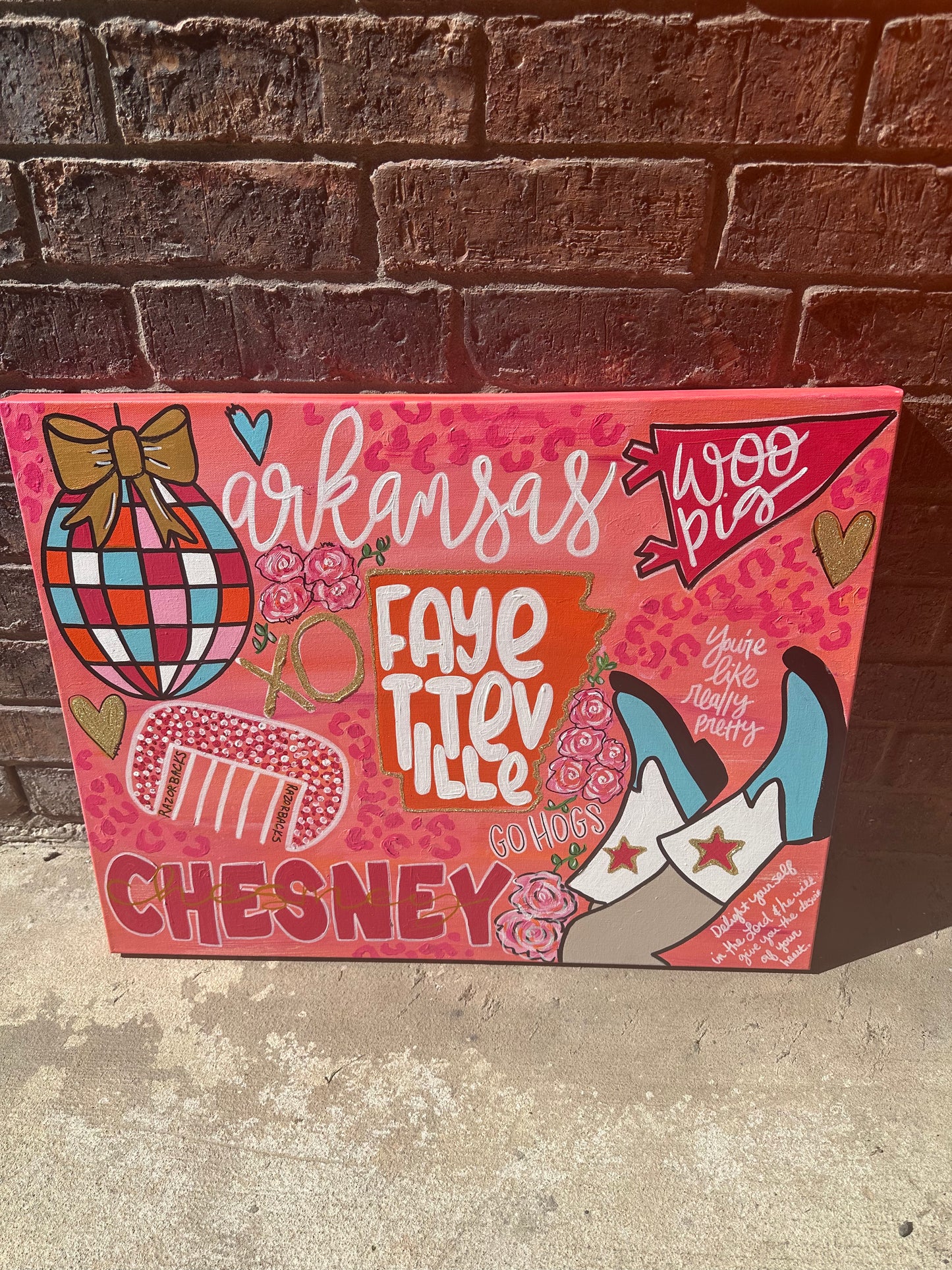 Custom College Canvas