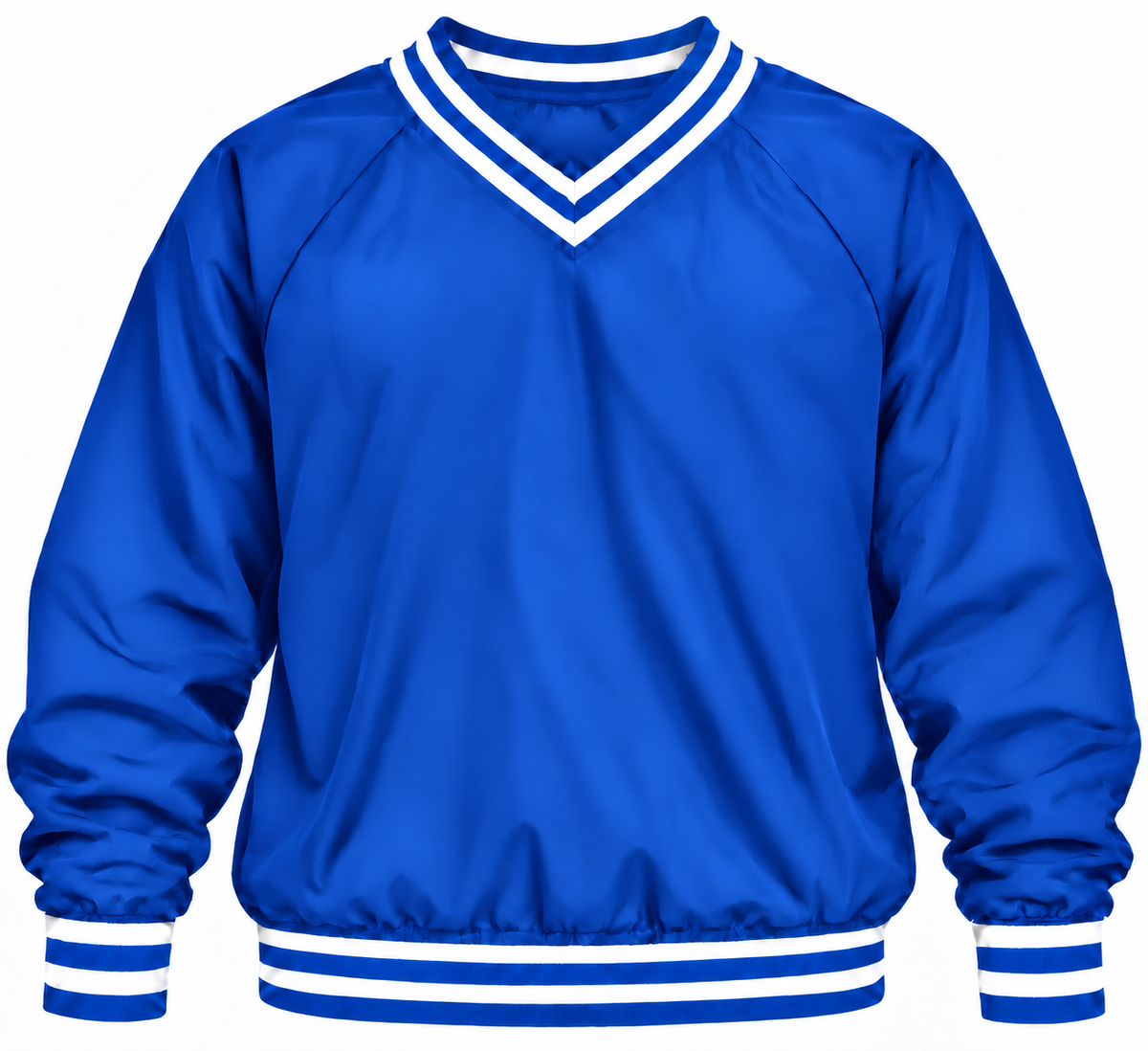 Pre-Order Youth Custom Blank Varsity Style fleece lined windbreaker