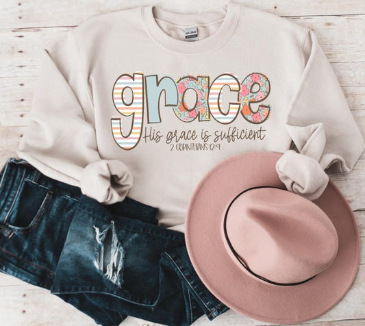 His Grace Sweatshirt