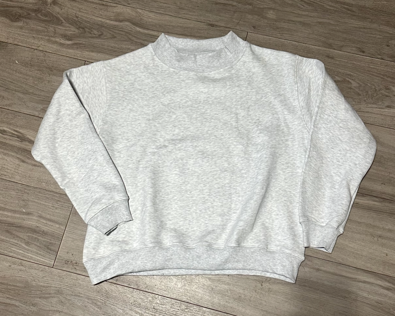 Grey Mockneck