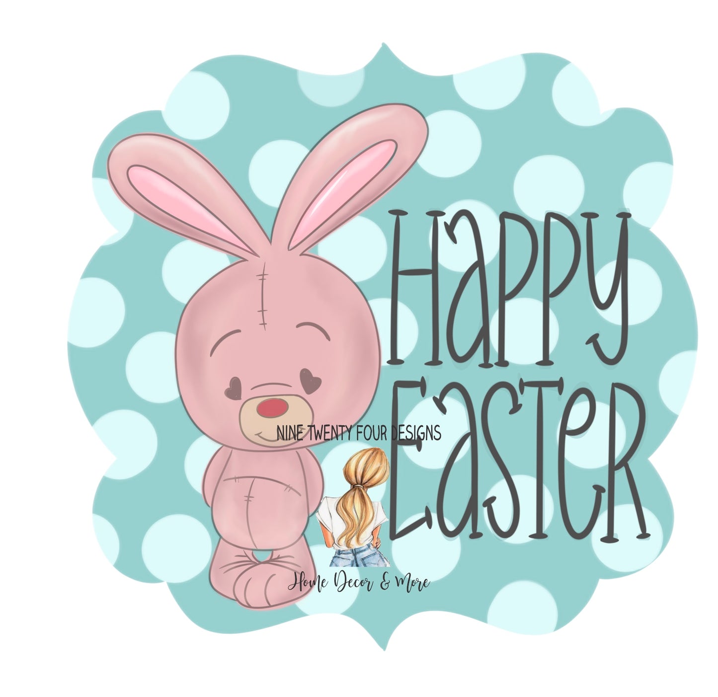Happy Easter Door hanger