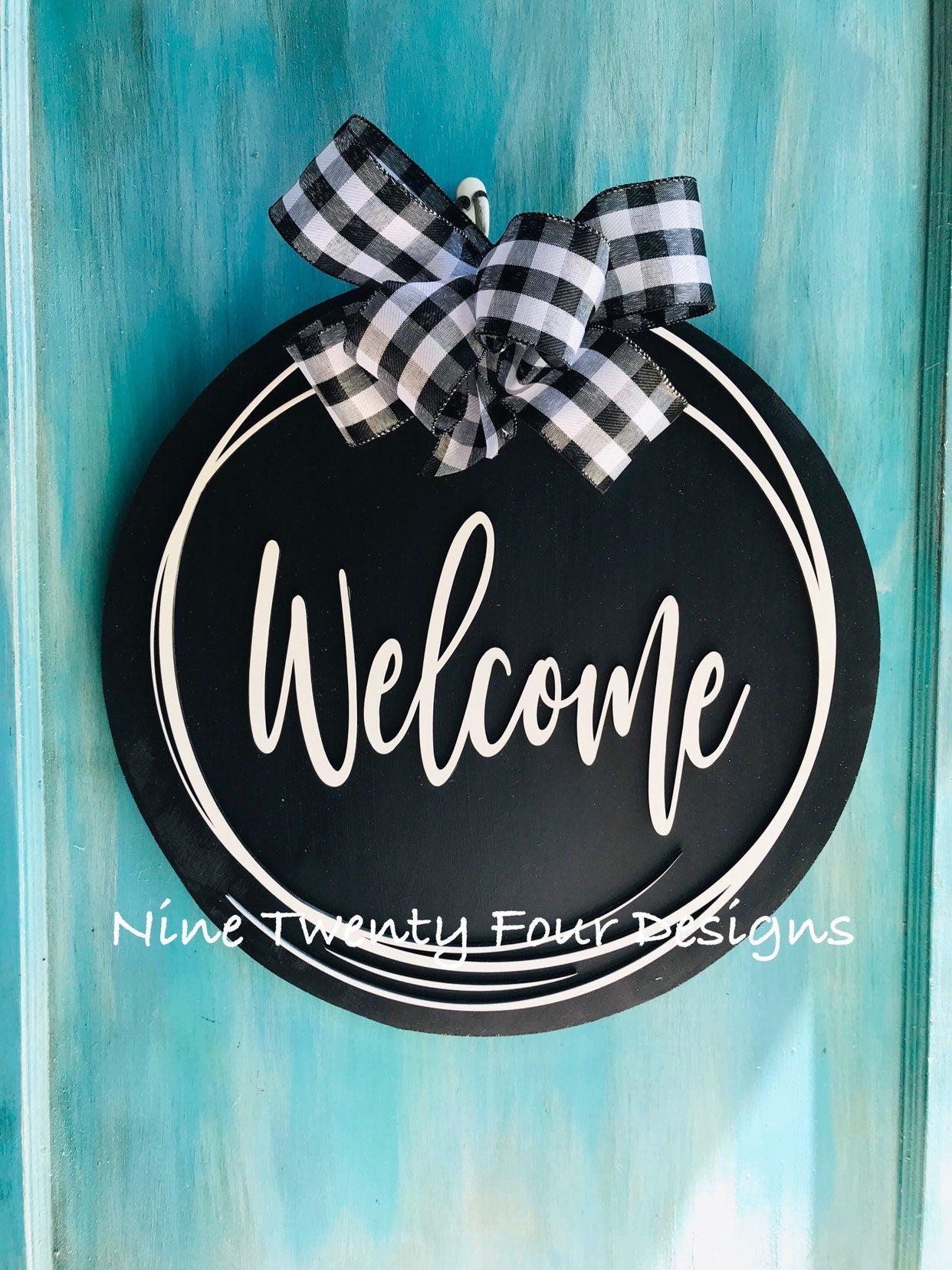 Front Door Decor | Front Door Wreath | Welcome | Door Hanger | Door Wreath | Housewarming Gift | Home Decor