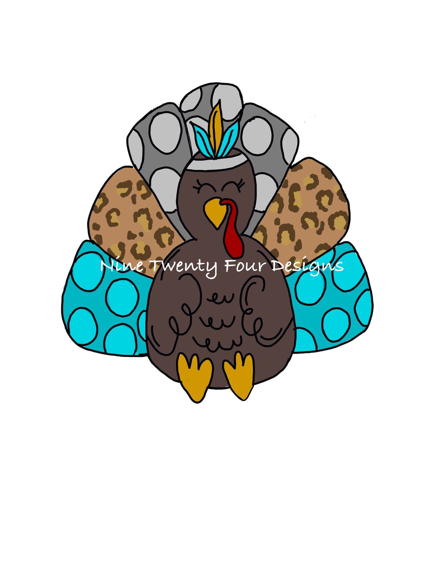 Turkey, turkey door hanger template, template, pattern