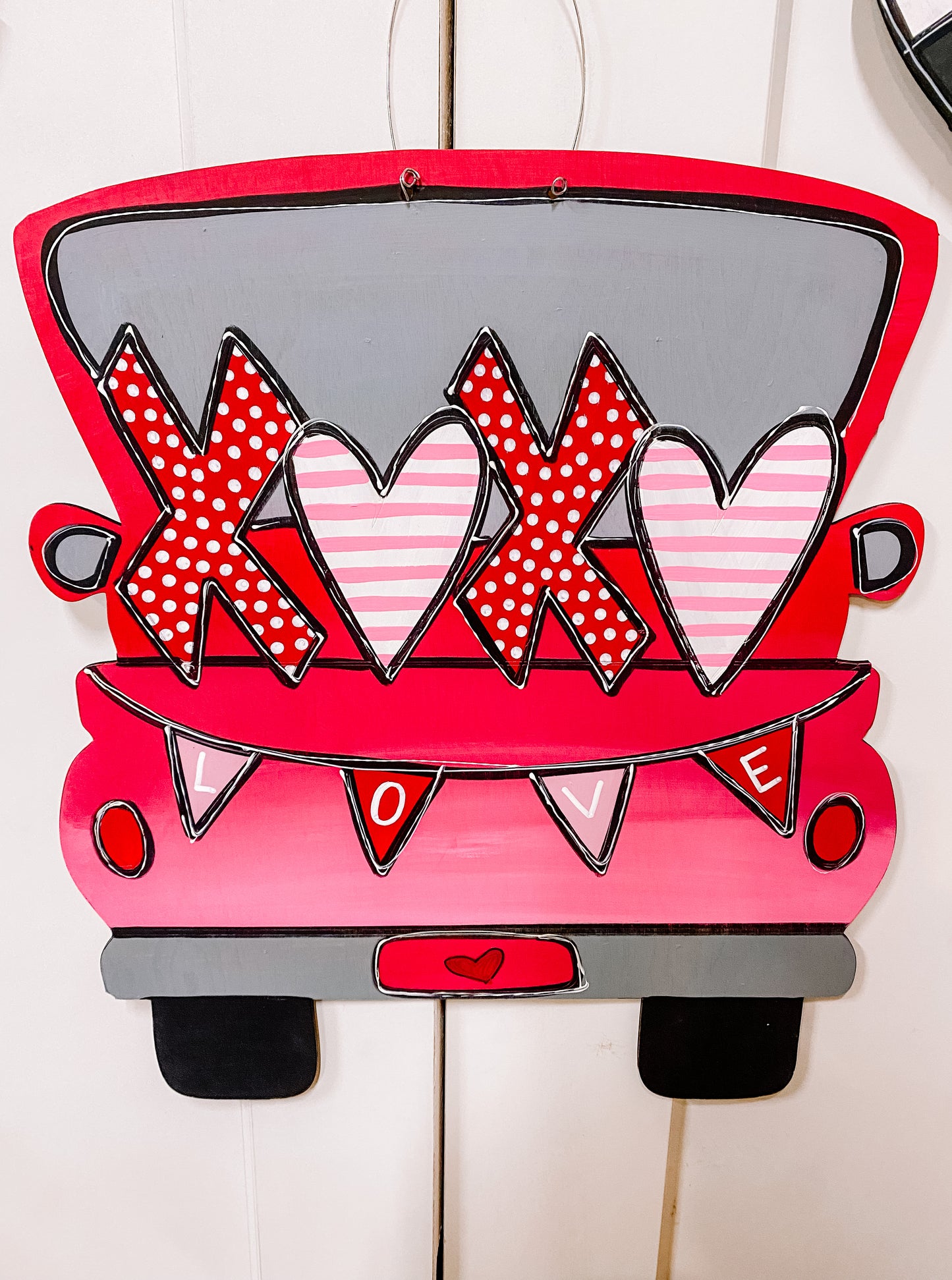 Xoxo truck Door Hanger