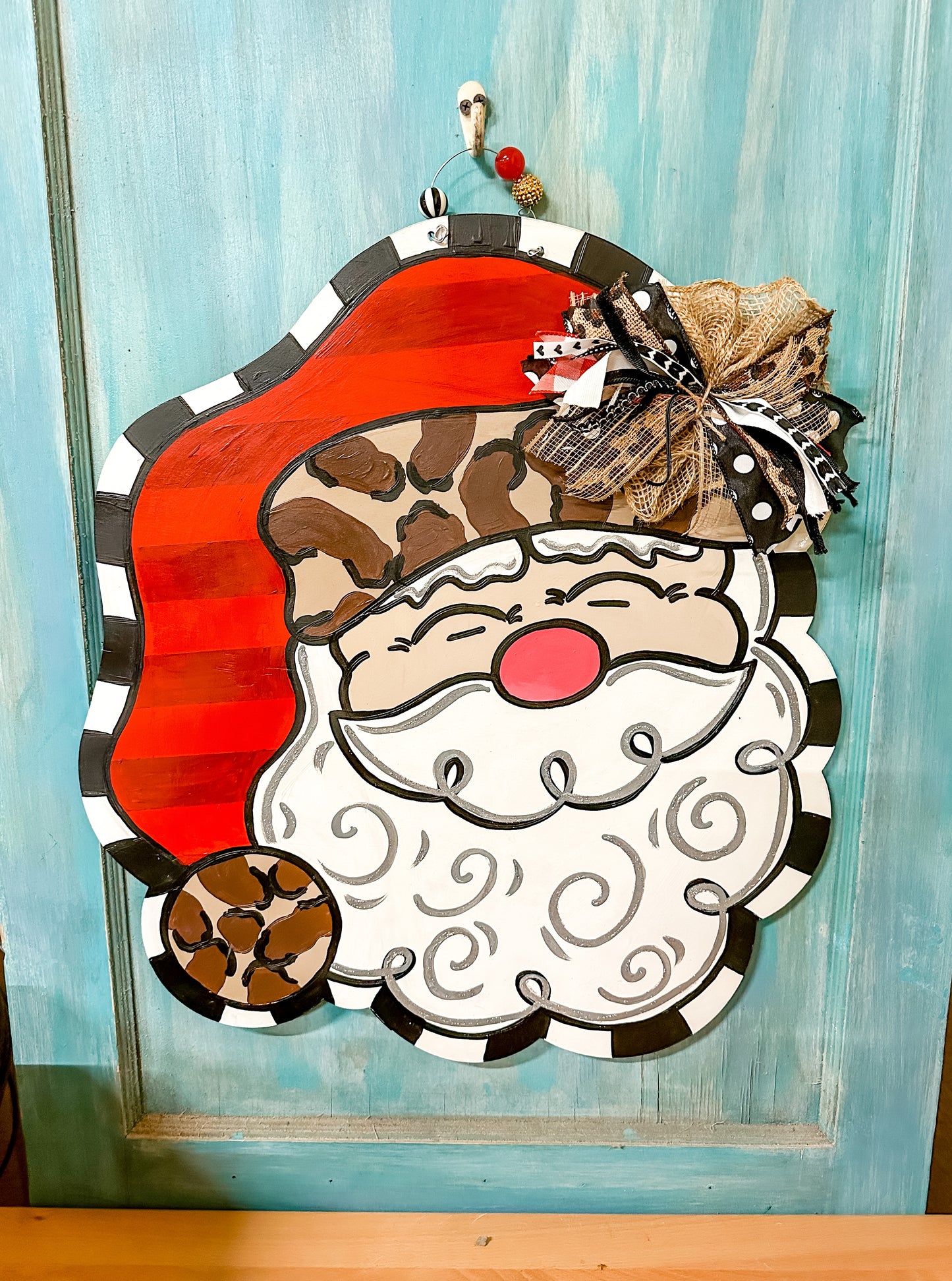Leopard Santa