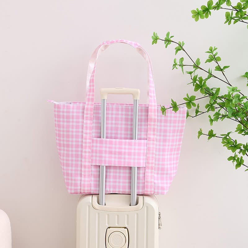 RTS Everyday Nylon Tote Bag with Front Pocket