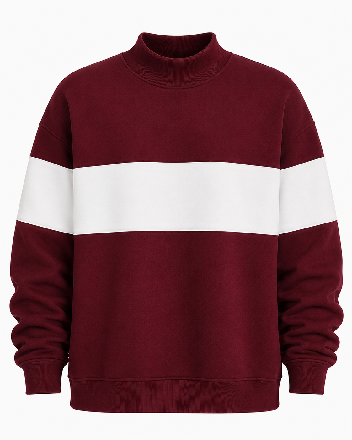 Youth Stripe Mockneck