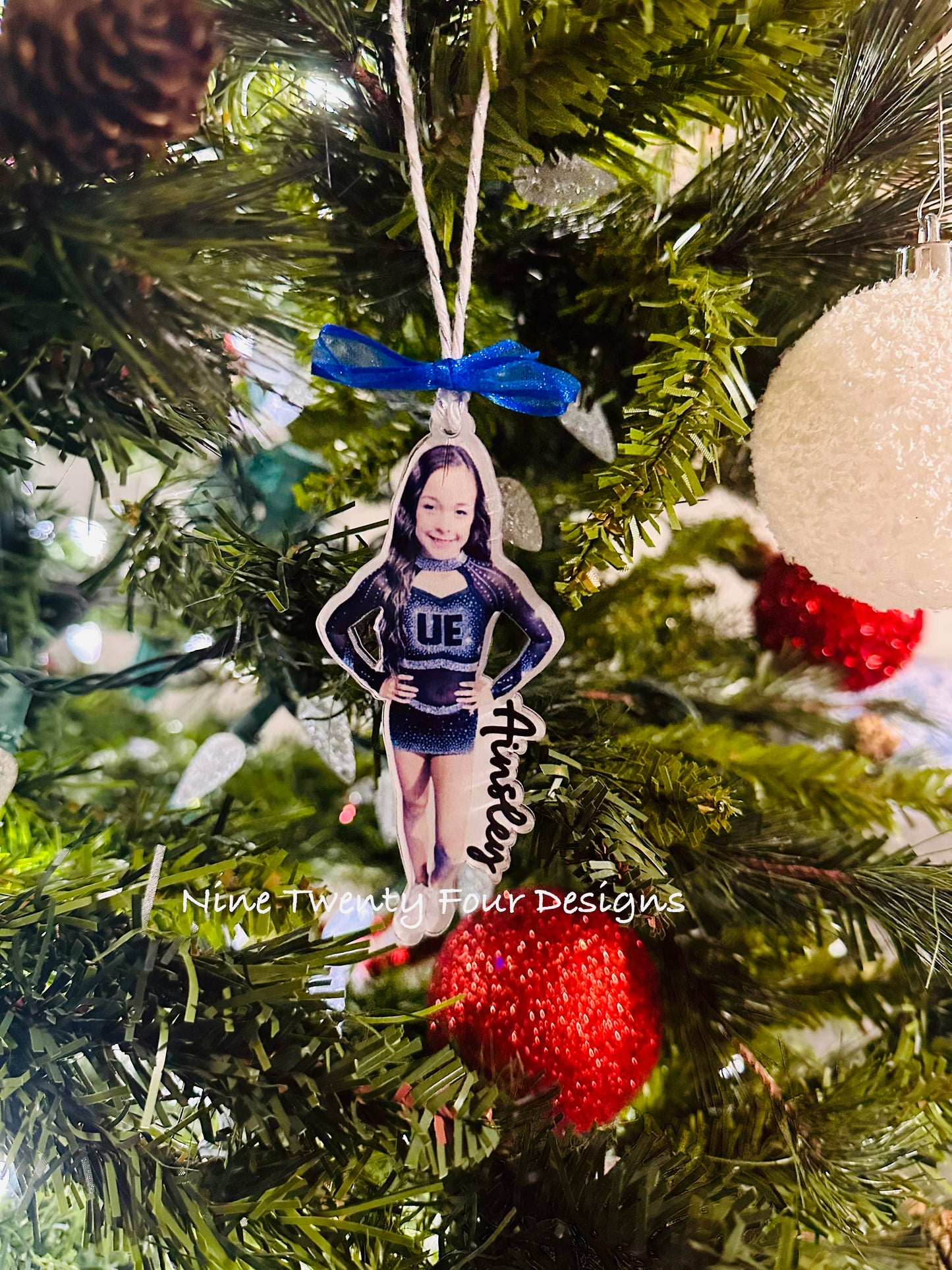 Acrylic photo ornament