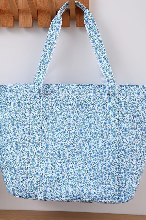 RTS Everyday Nylon Tote Bag with Front Pocket