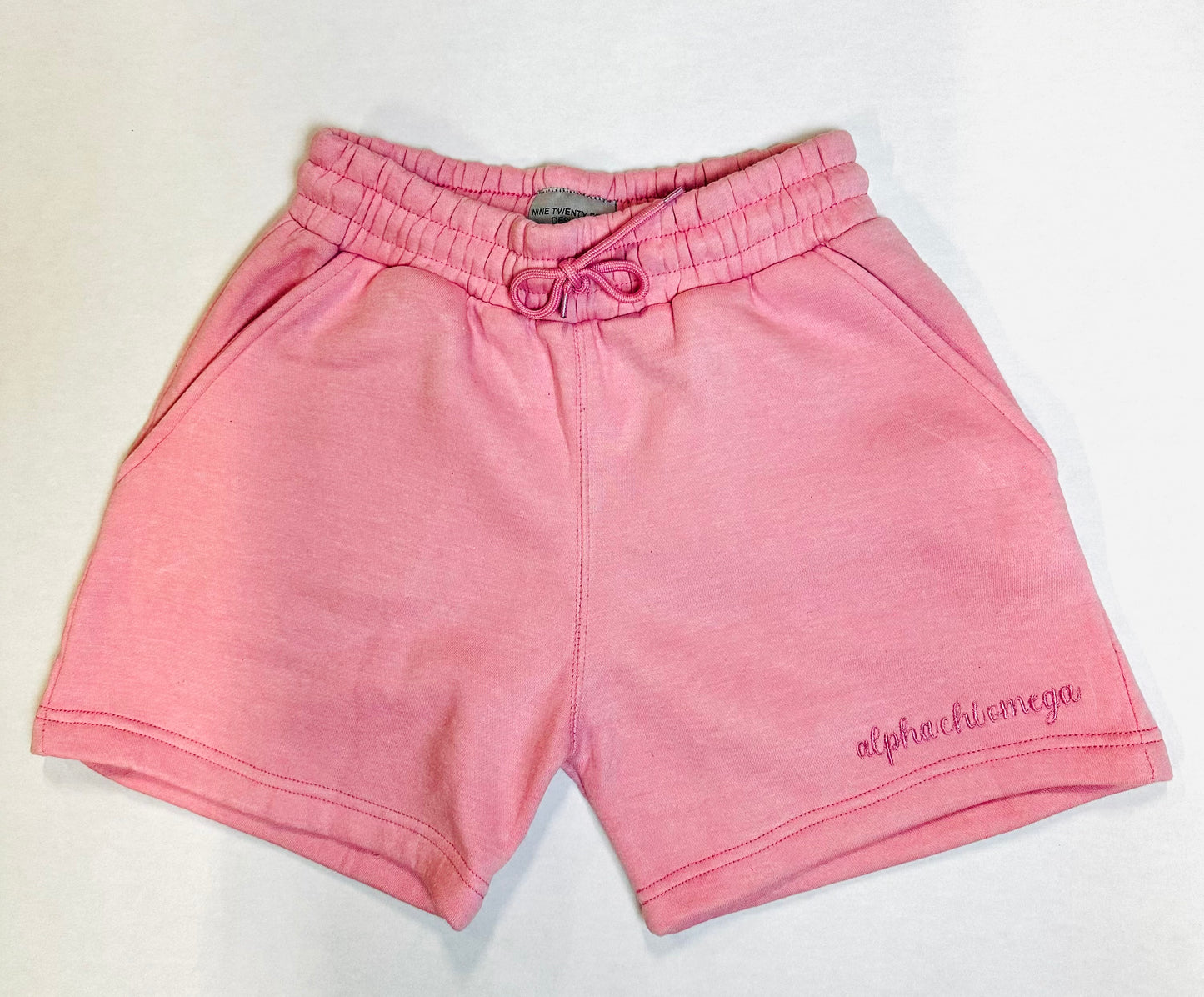 ALPHA CHI O PINK SHORTS