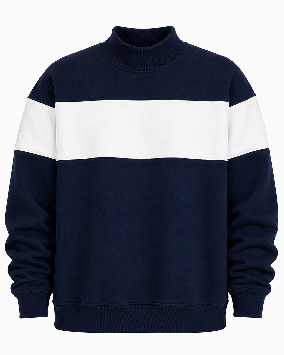 Youth Stripe Mockneck