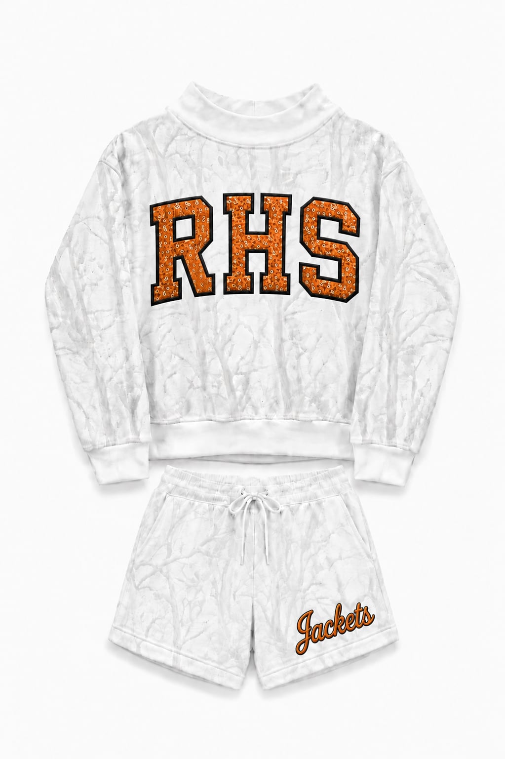Rockwall Camo mockneck sweatshirt
