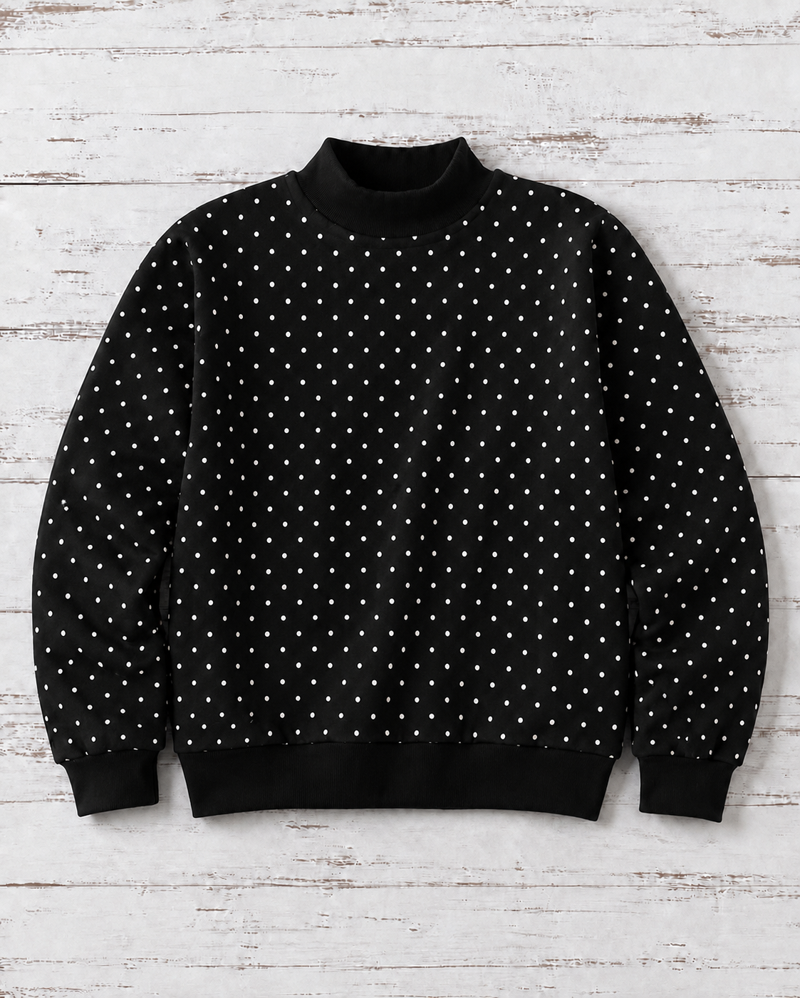 Pre-Order Adult Polka dots Mockneck