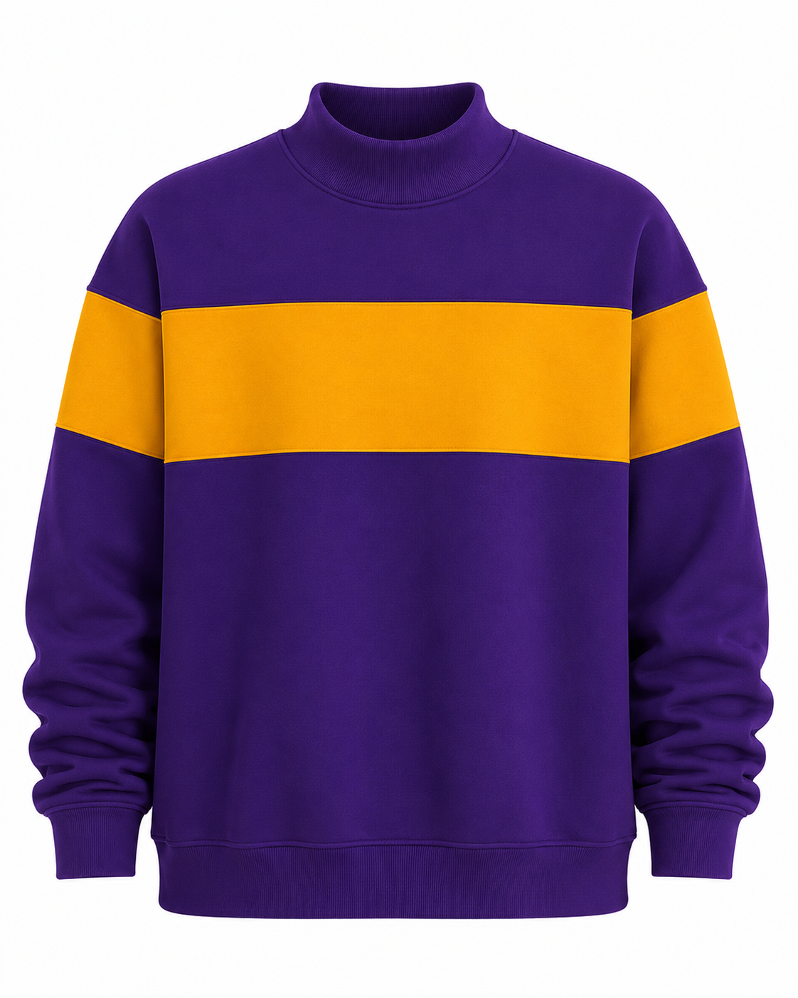 Youth Stripe Mockneck