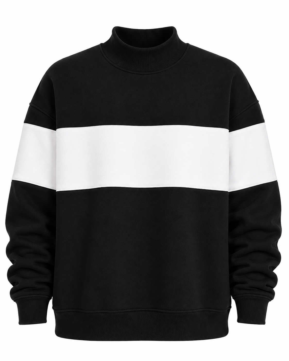 Youth Stripe Mockneck