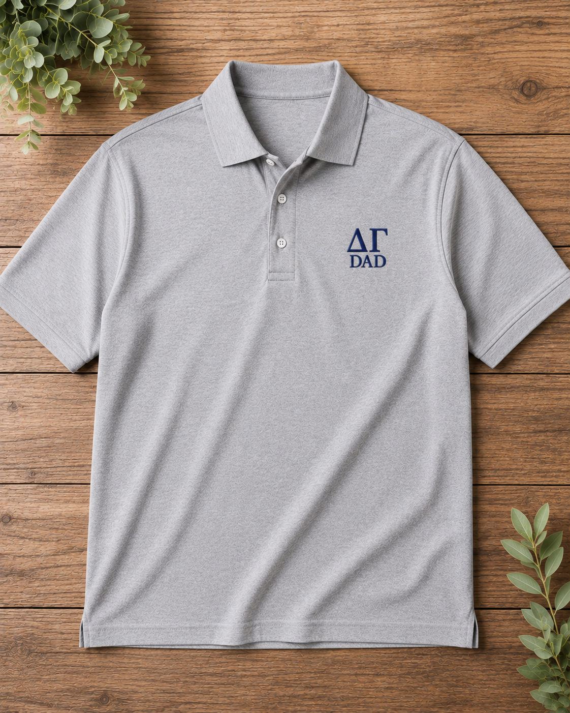 Delta Gamma Dad Embroidered Polo | DG Dad Polo