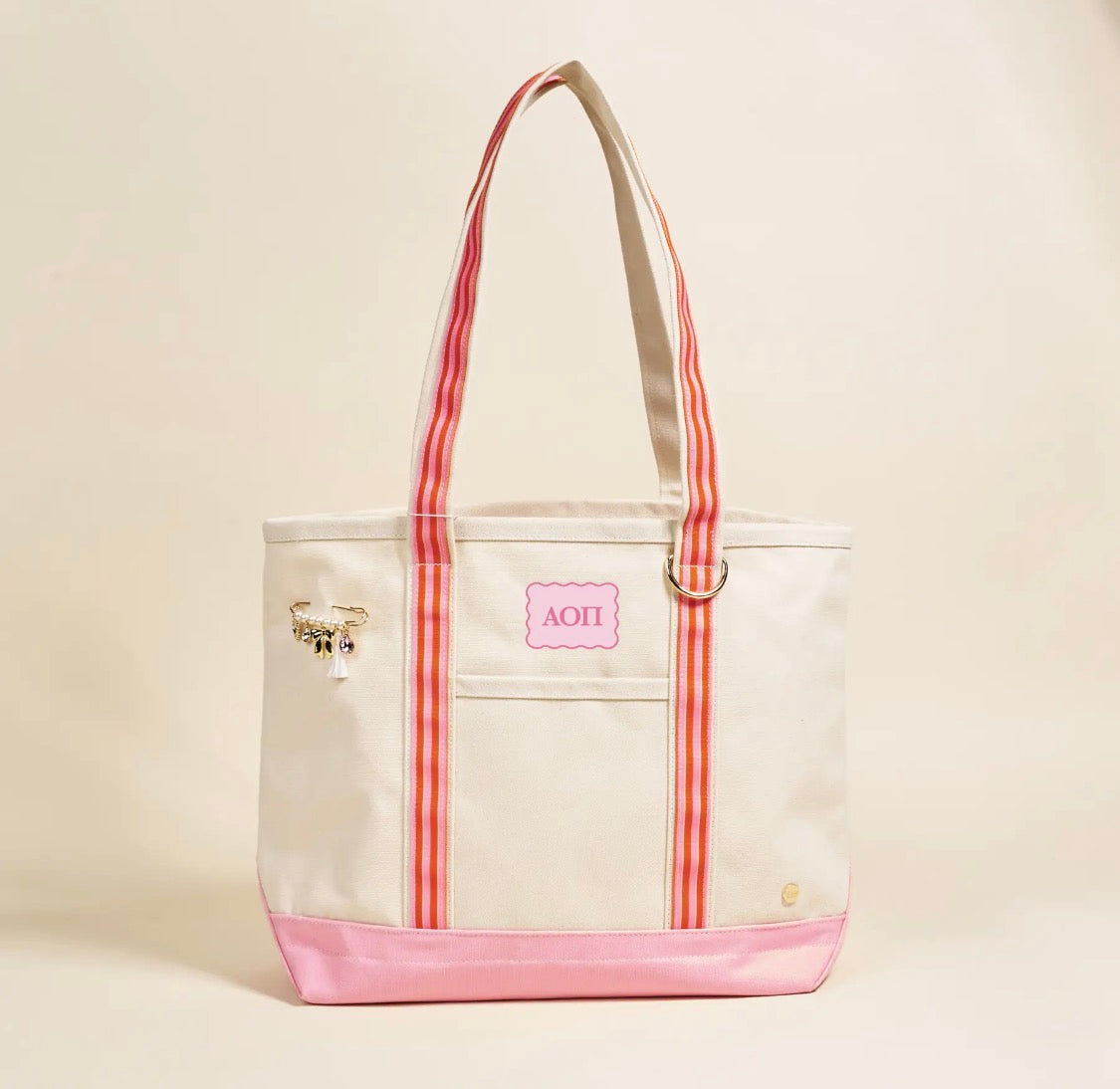 AOII Canvas Tote