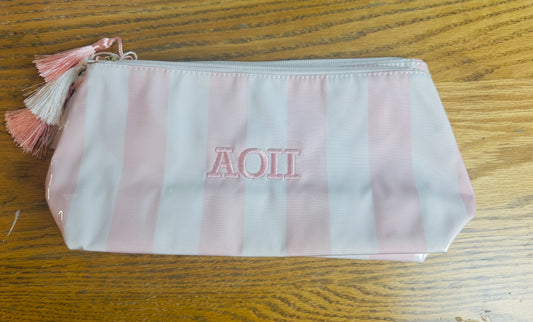 Small  Pink Stripe Bag