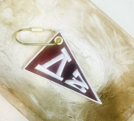 Delta Zeta bag tag