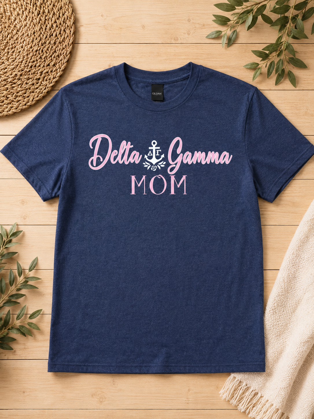 Delta Gamma Mom T-Shirt | DG Mom Sorority Shirt