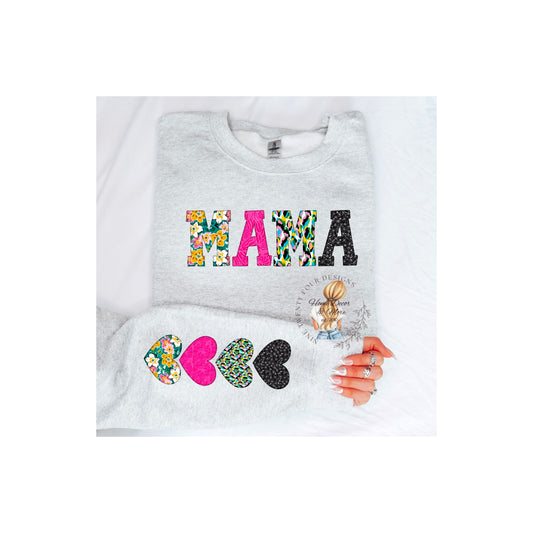 Mama, Auntie, Granny, Grandma, Mimi Sweatshirt/T shirt