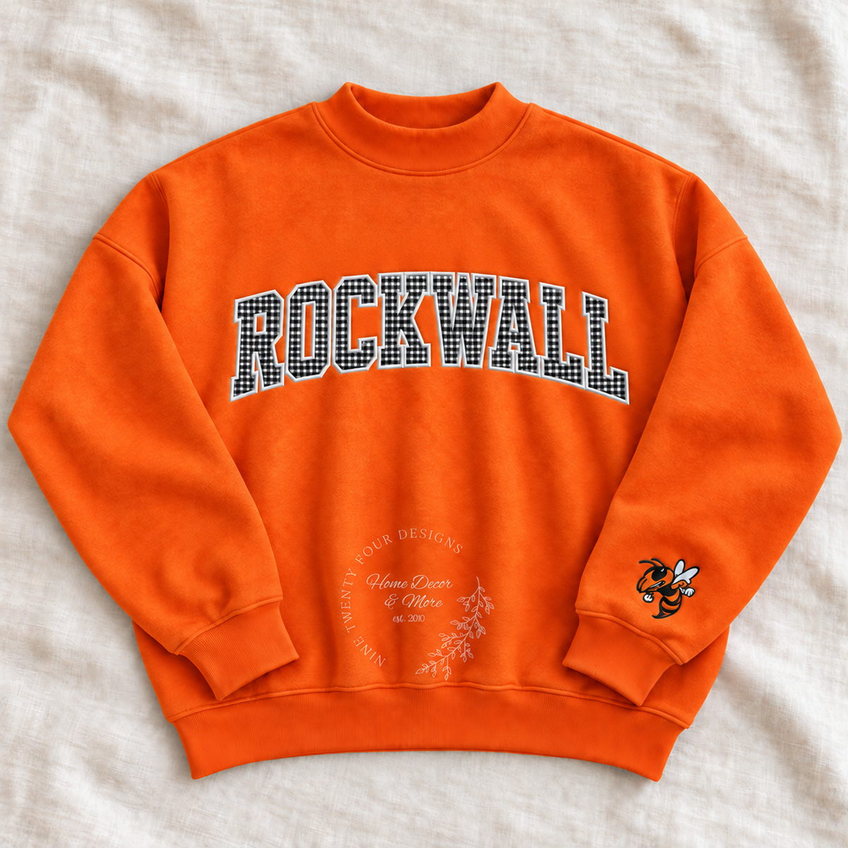 Rockwall mockneck sweatshirt