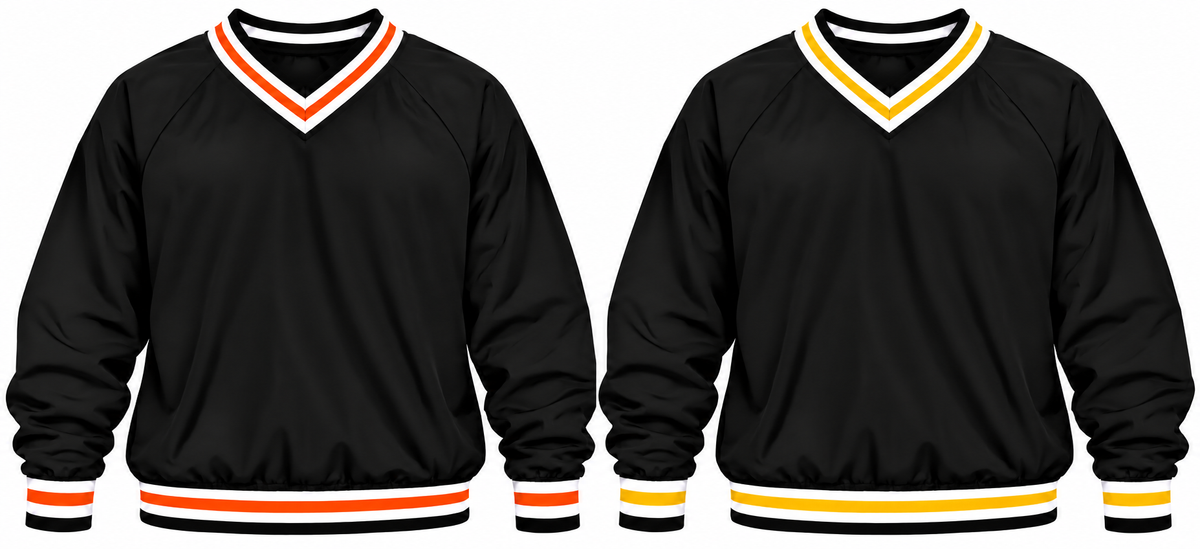 Pre-Order Adult Custom Blank Varsity Style fleece lined windbreaker