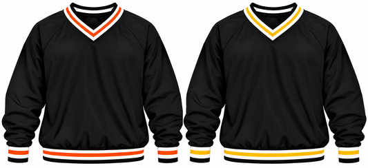 Pre-Order Adult Custom Blank Varsity Style fleece lined windbreaker