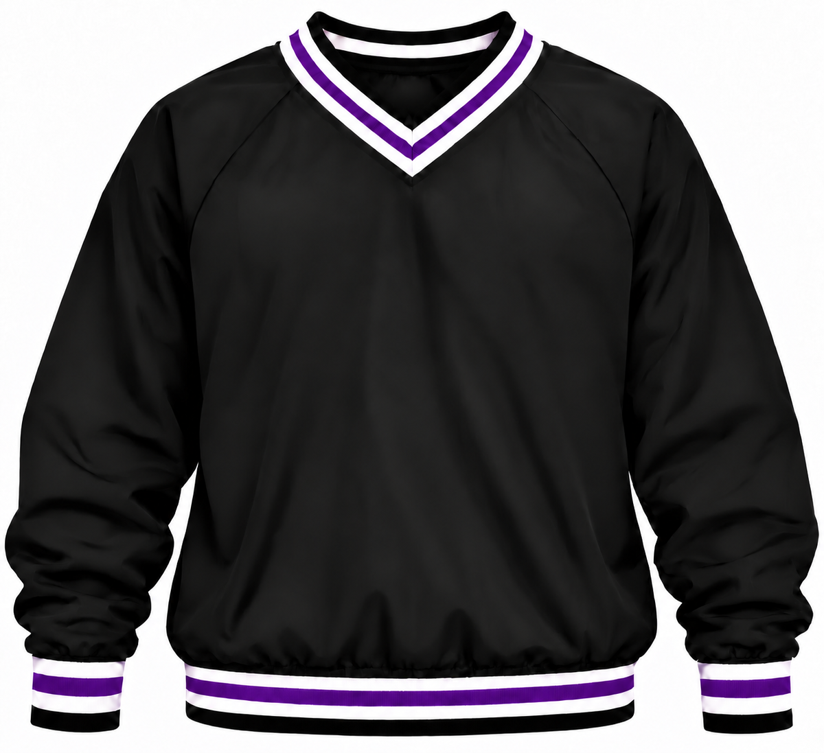 Pre-Order Adult Custom Blank Varsity Style fleece lined windbreaker