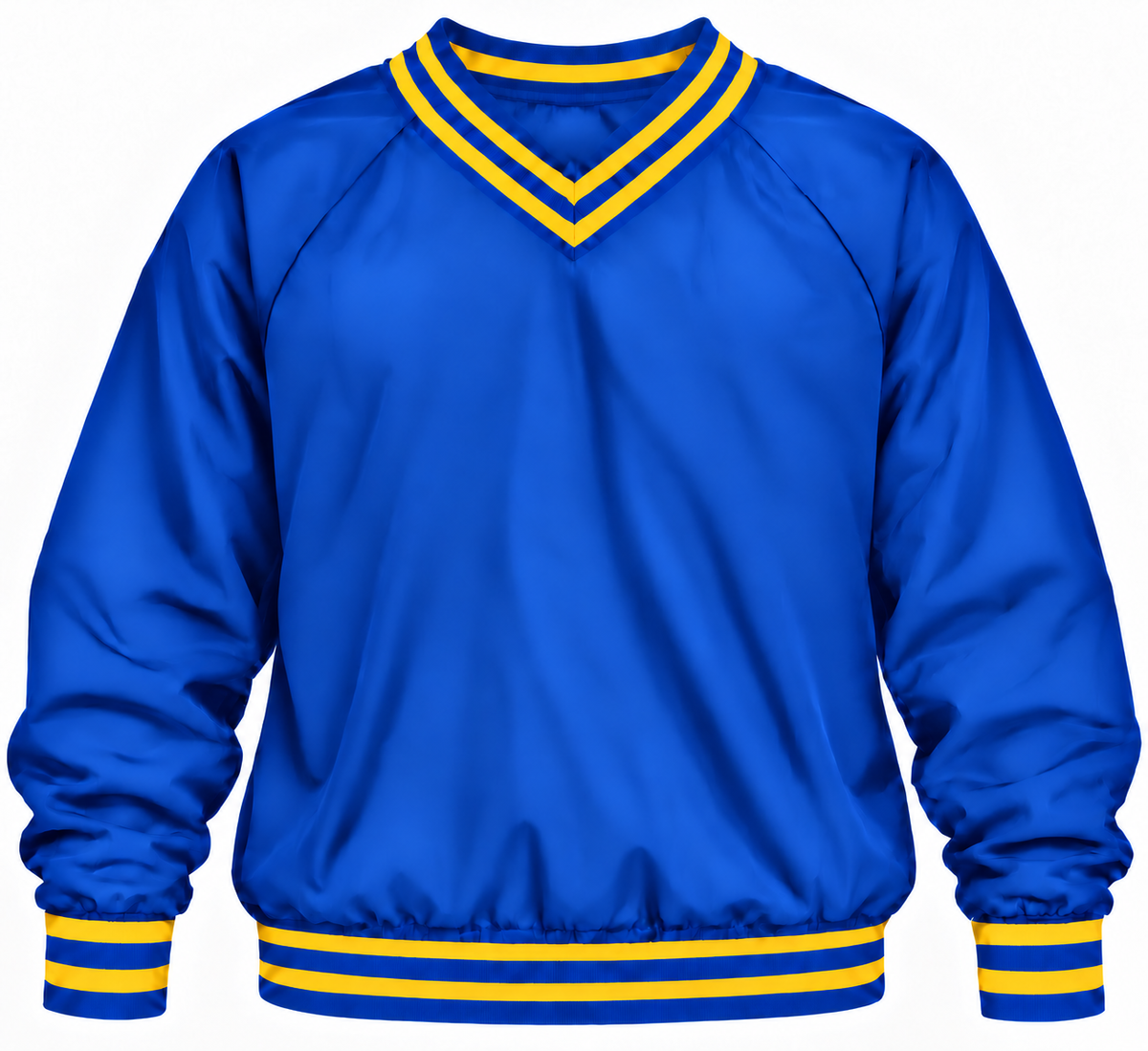 Pre-Order Youth Custom Blank Varsity Style fleece lined windbreaker
