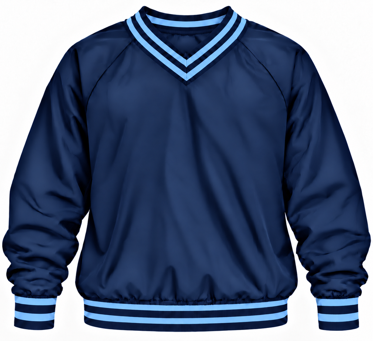 Pre-Order Youth Custom Blank Varsity Style fleece lined windbreaker