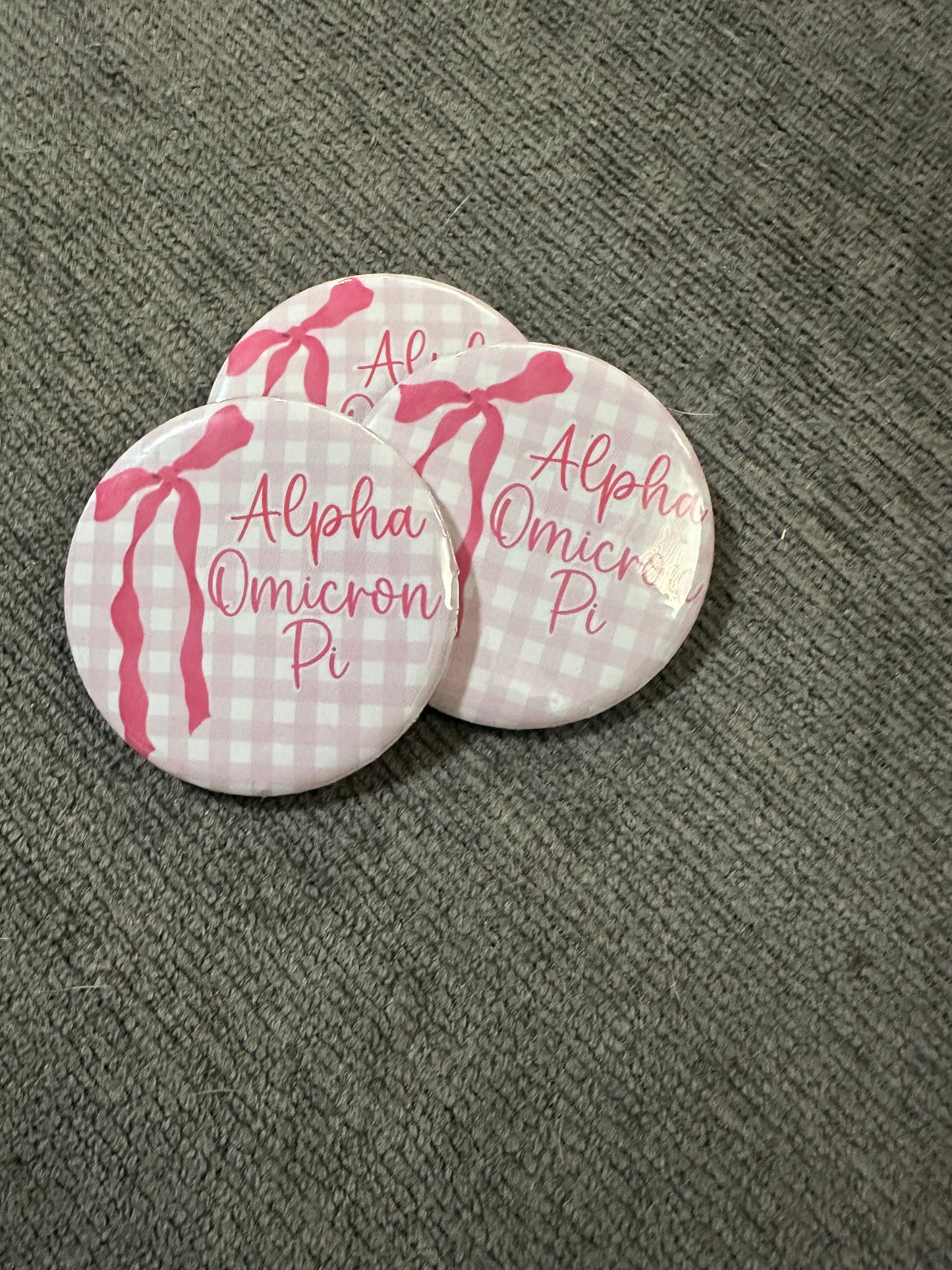 Pink bow AOII