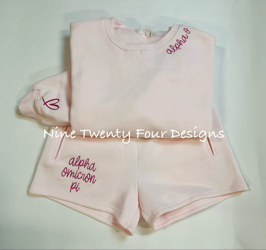 Pink  Sorority set
