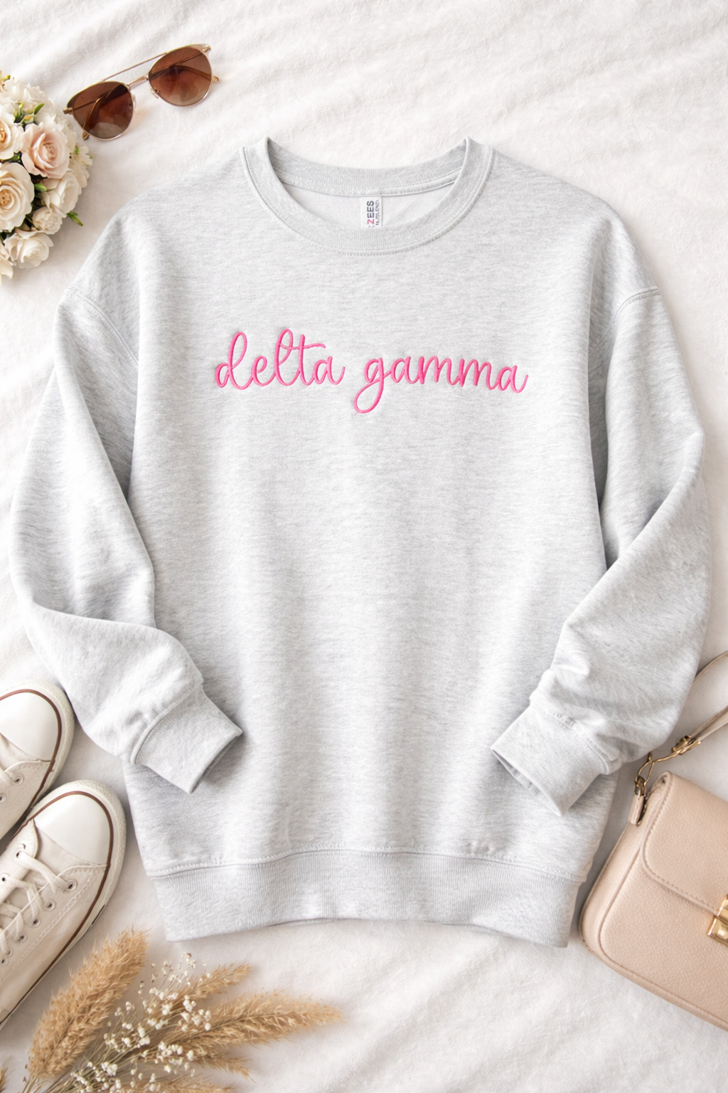 Delta Gamma Embroidered Sweatshirt