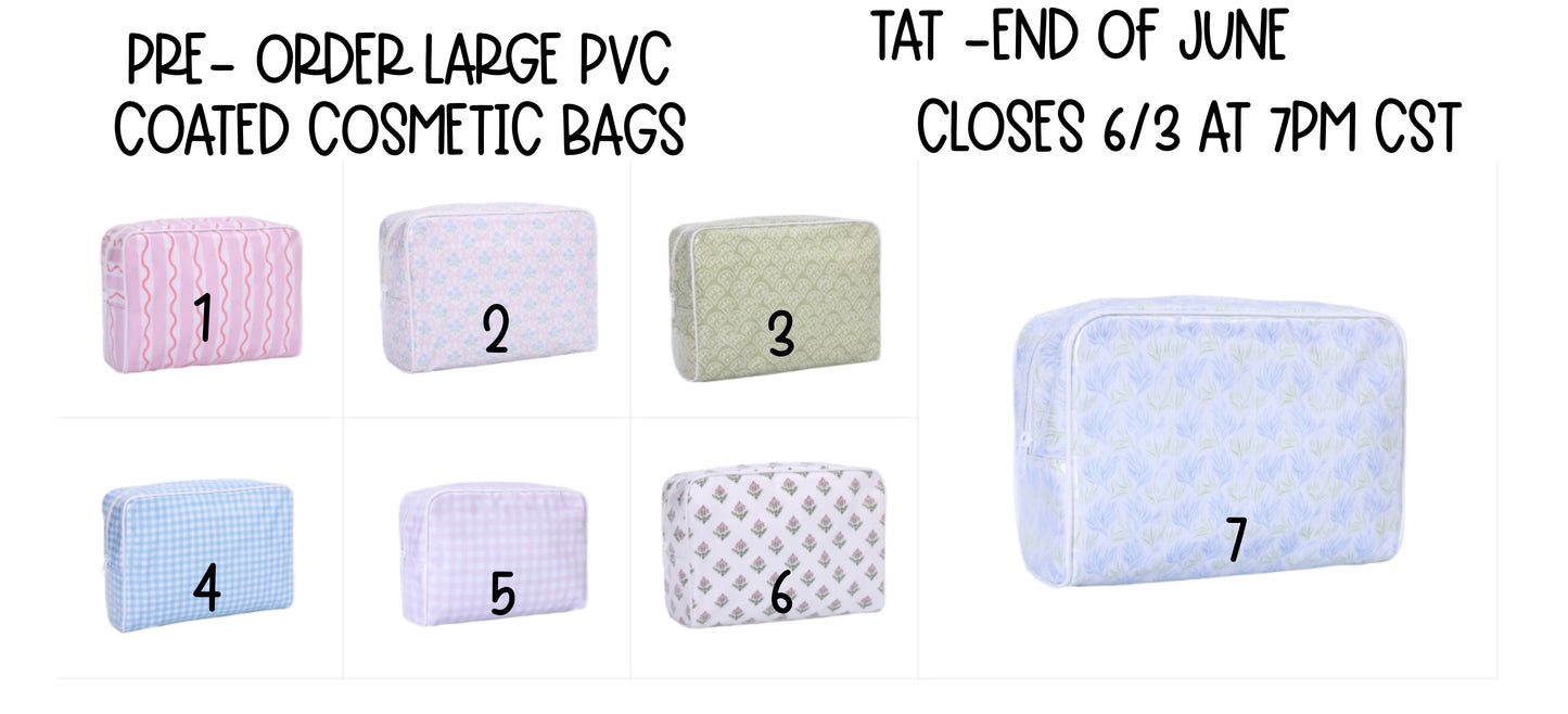 Ready To Ship Large PVC Whipable tote