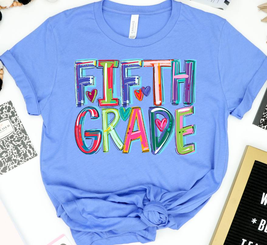 Grade Level Teacher Shirts