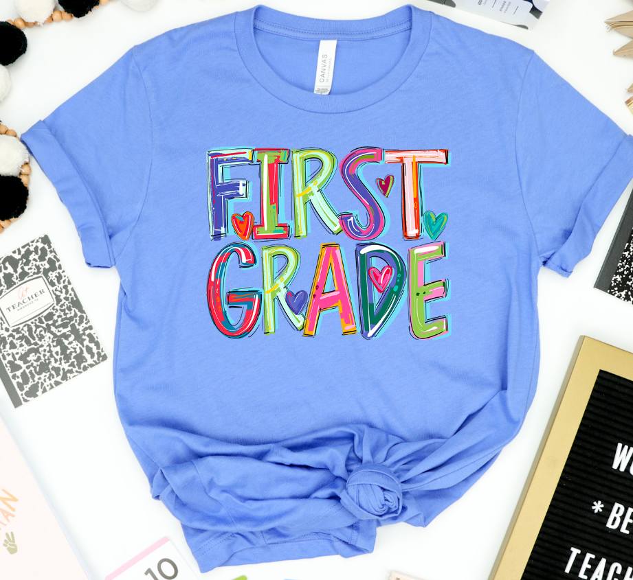 Grade Level Teacher Shirts