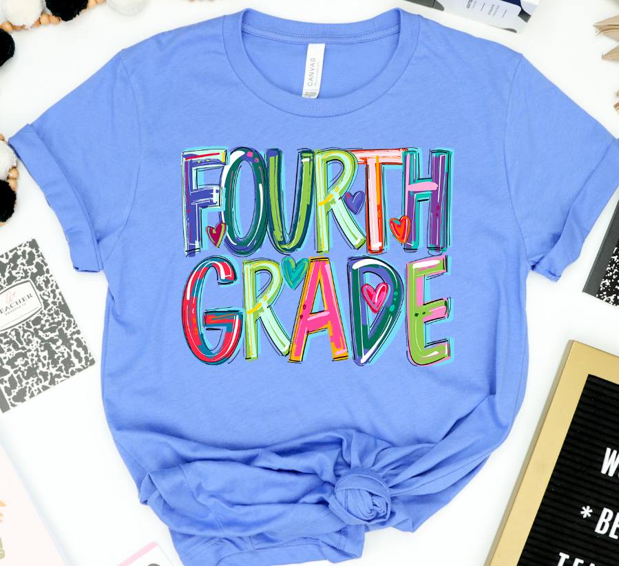 Grade Level Teacher Shirts