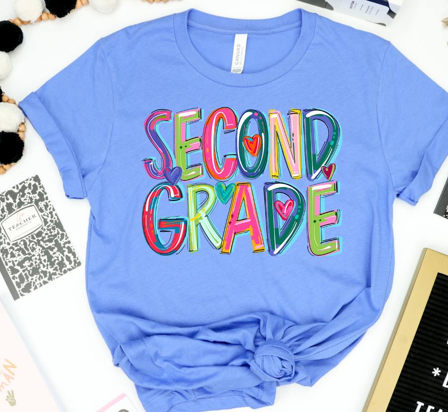 Grade Level Teacher Shirts