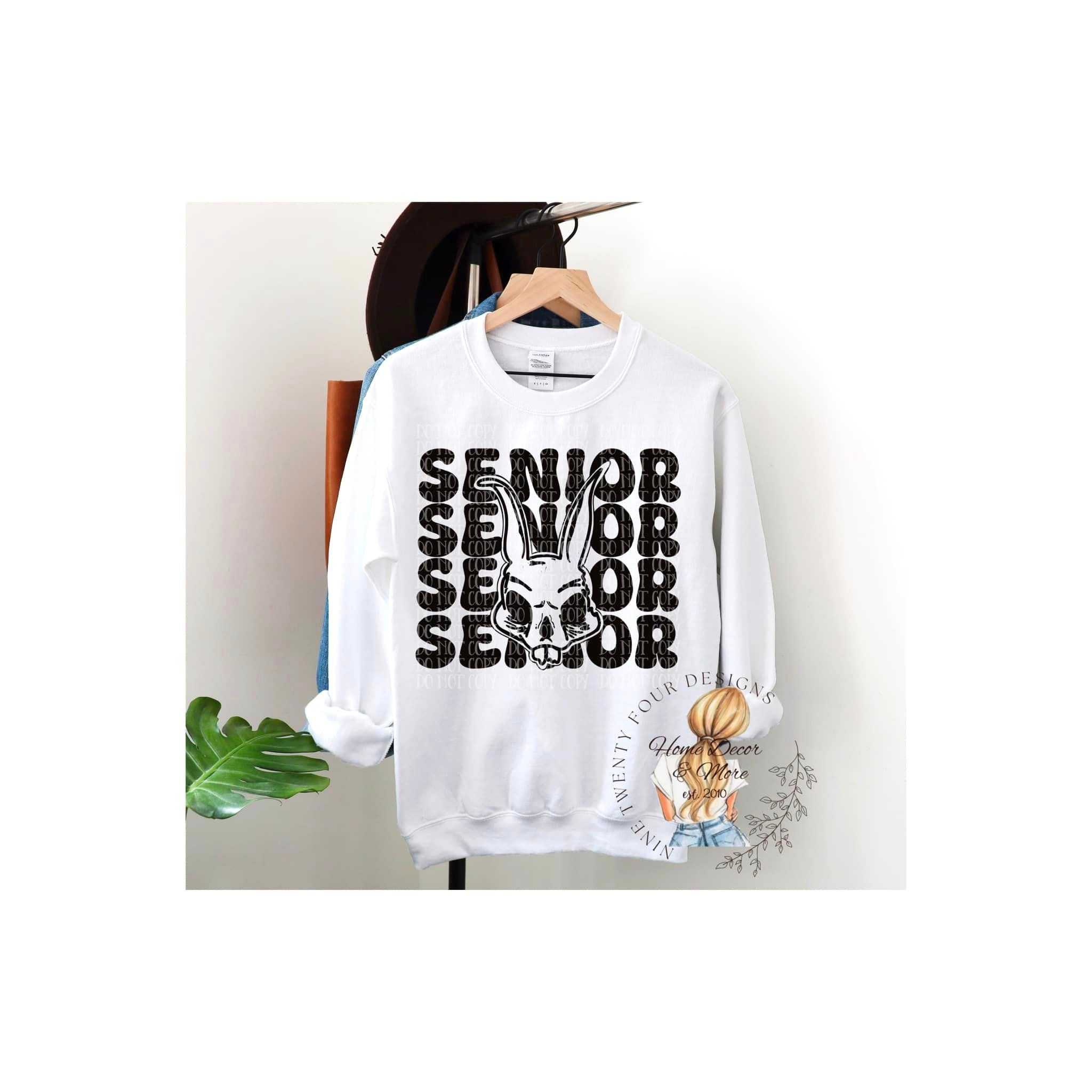 Senior Black /White Sweatshirt image