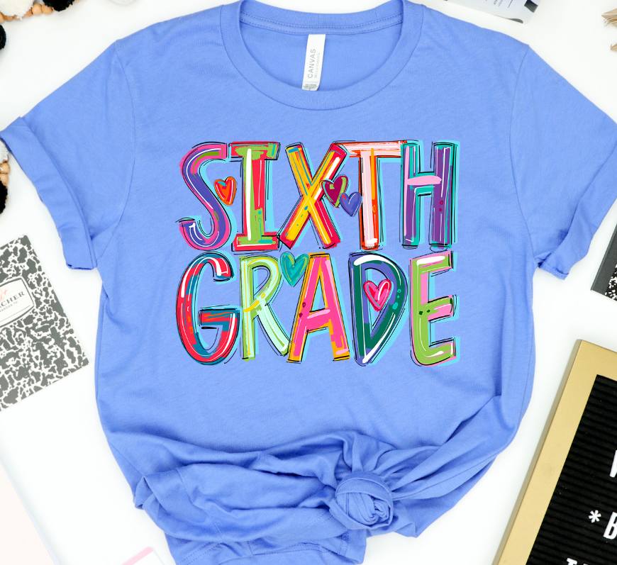 Grade Level Teacher Shirts