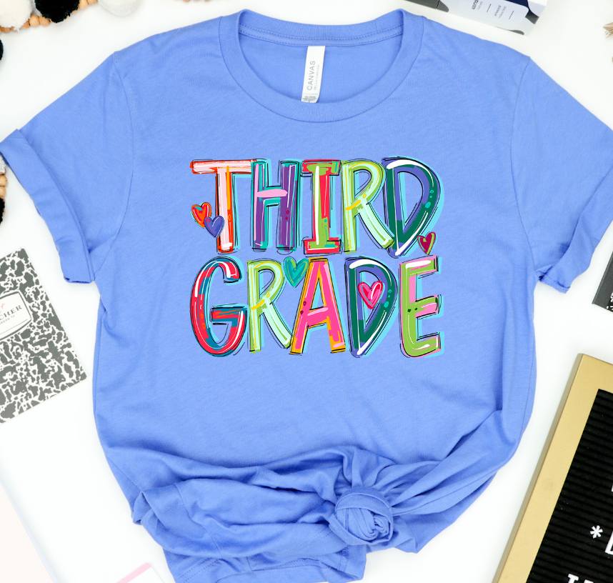 Grade Level Teacher Shirts