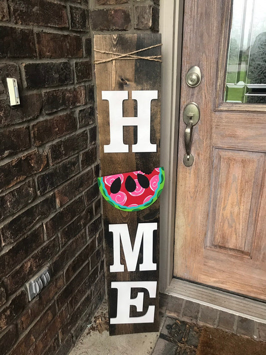 4 ft  porch sign with attachment, porch decor, porch sign, home porch sign