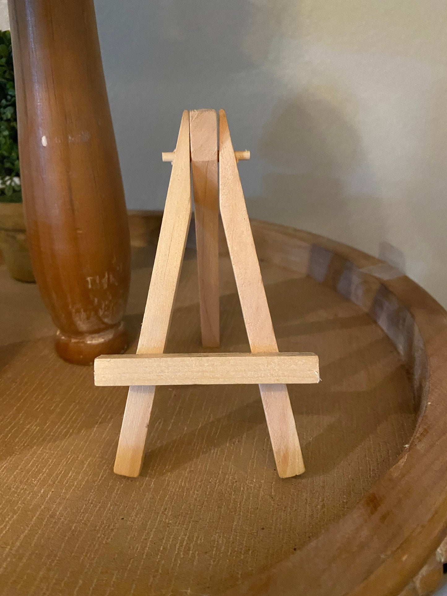 Tiered Tray Sign Stand, Sign Stand, Mini Wooden Easel, Display Easel,Tray Display Easel, Mini Photo Display, Sign holder